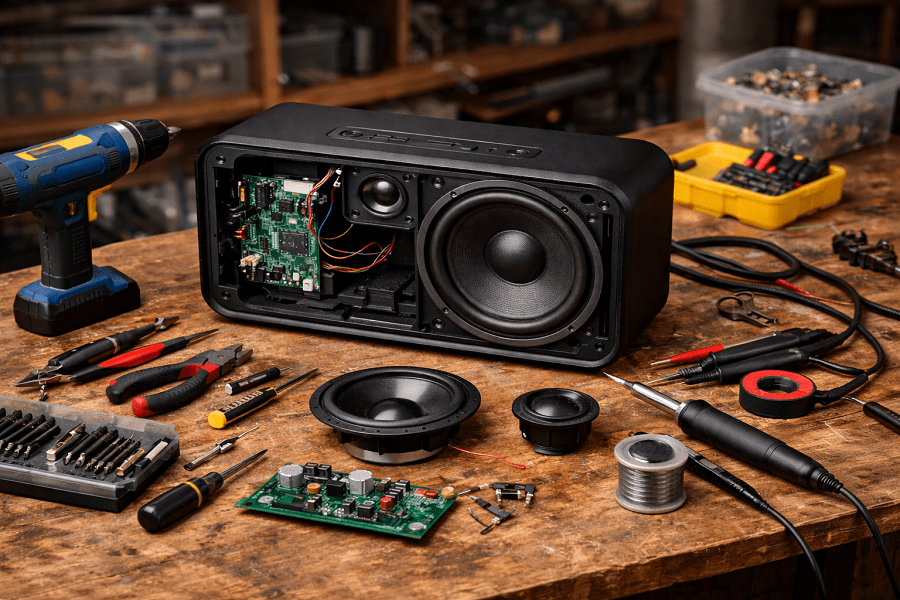 تعمیرات تخصصی اسپیکر در کرج